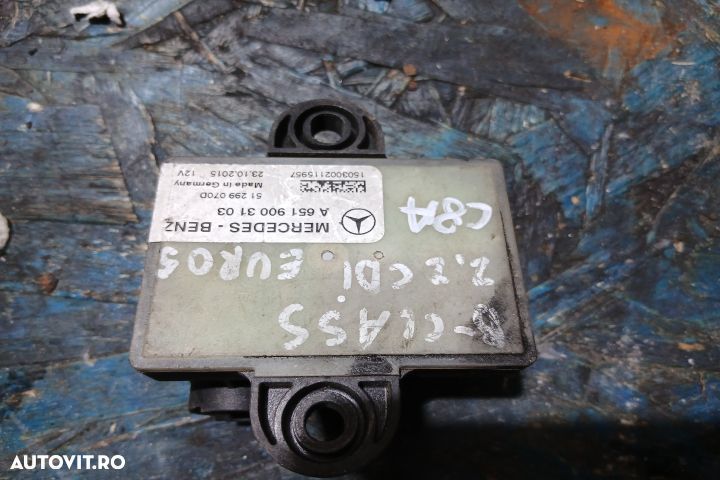 Releu bujii incandescente A6519003103 A6519003103 Mercedes-Benz B-Cla - 2