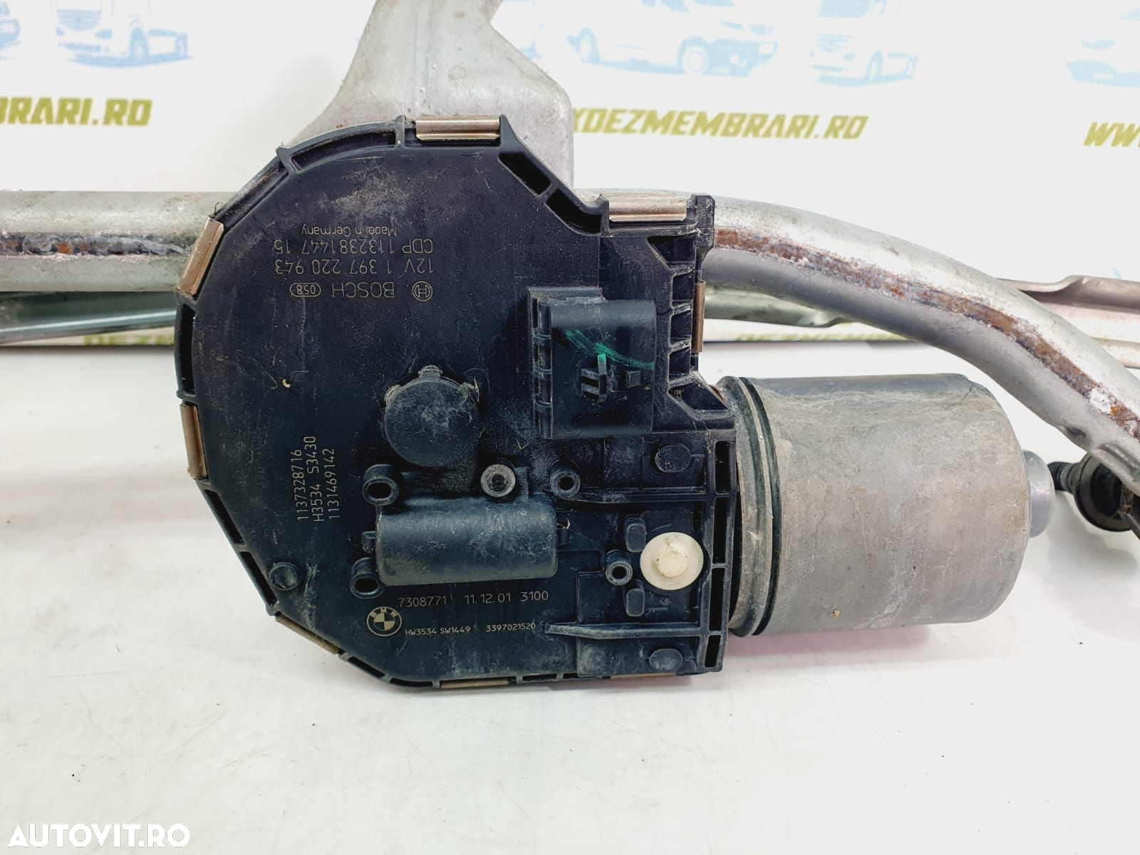 Ansamblu stergatoare parbriz 3397021520 7306266 1397220943 BMW Seria 5 F11  [din 2009 pana  2013] - 4