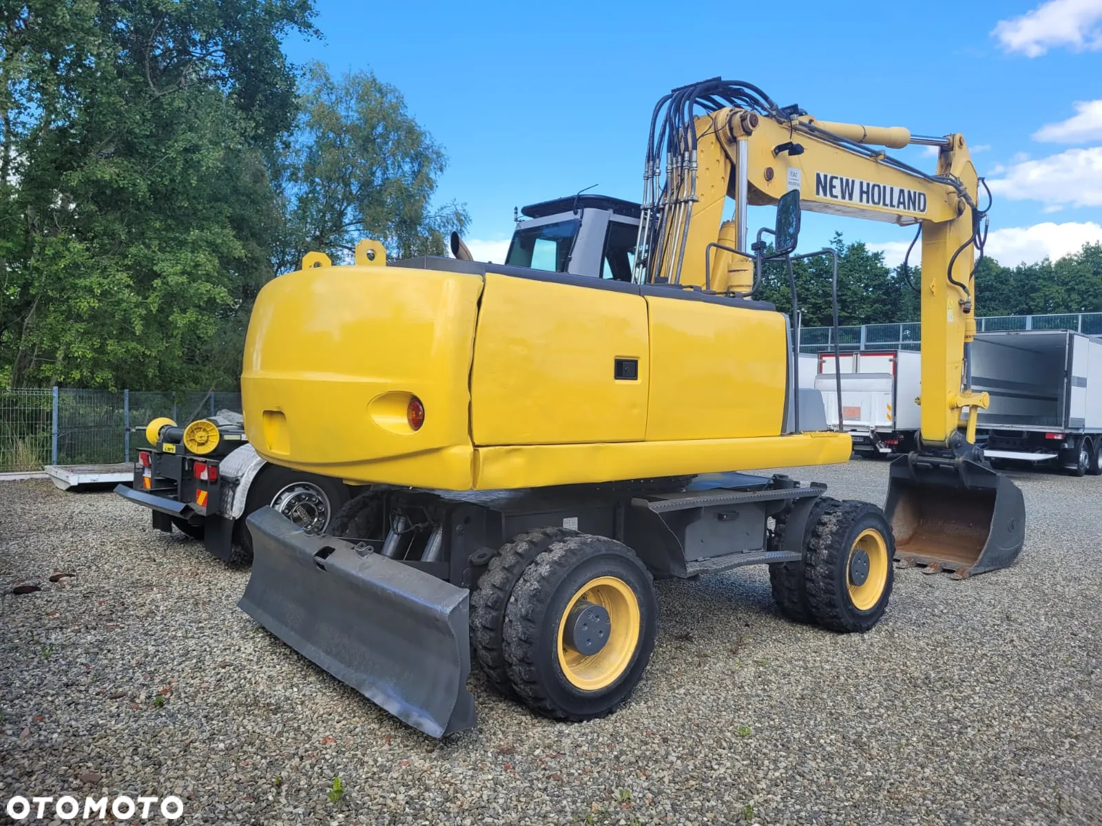 New Holland WE 190 Koparka kołowa 3 ramienna 5790mth Dwuczęściowy - 4