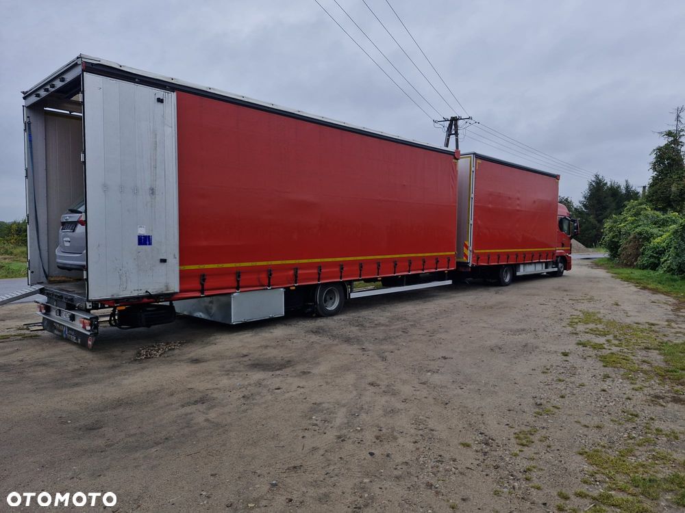 MAN TGL plandeka laweta na 5 aut - 3