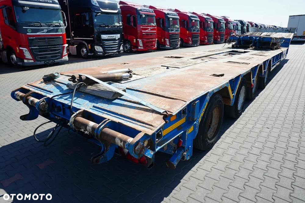 Trax NACZEPA / LAWETA NISKOPODWOZIE 15,3 M / 4 OSIE / 2 SKRĘTNE / DMC 65 000 KG - 18