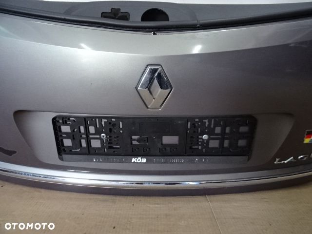 KLAPA TYŁ TYLNA BAGAŻNIKA RENAULT LAGUNA II LIFT KOMBI 05-07 LAK:NV603 NR289 - 9