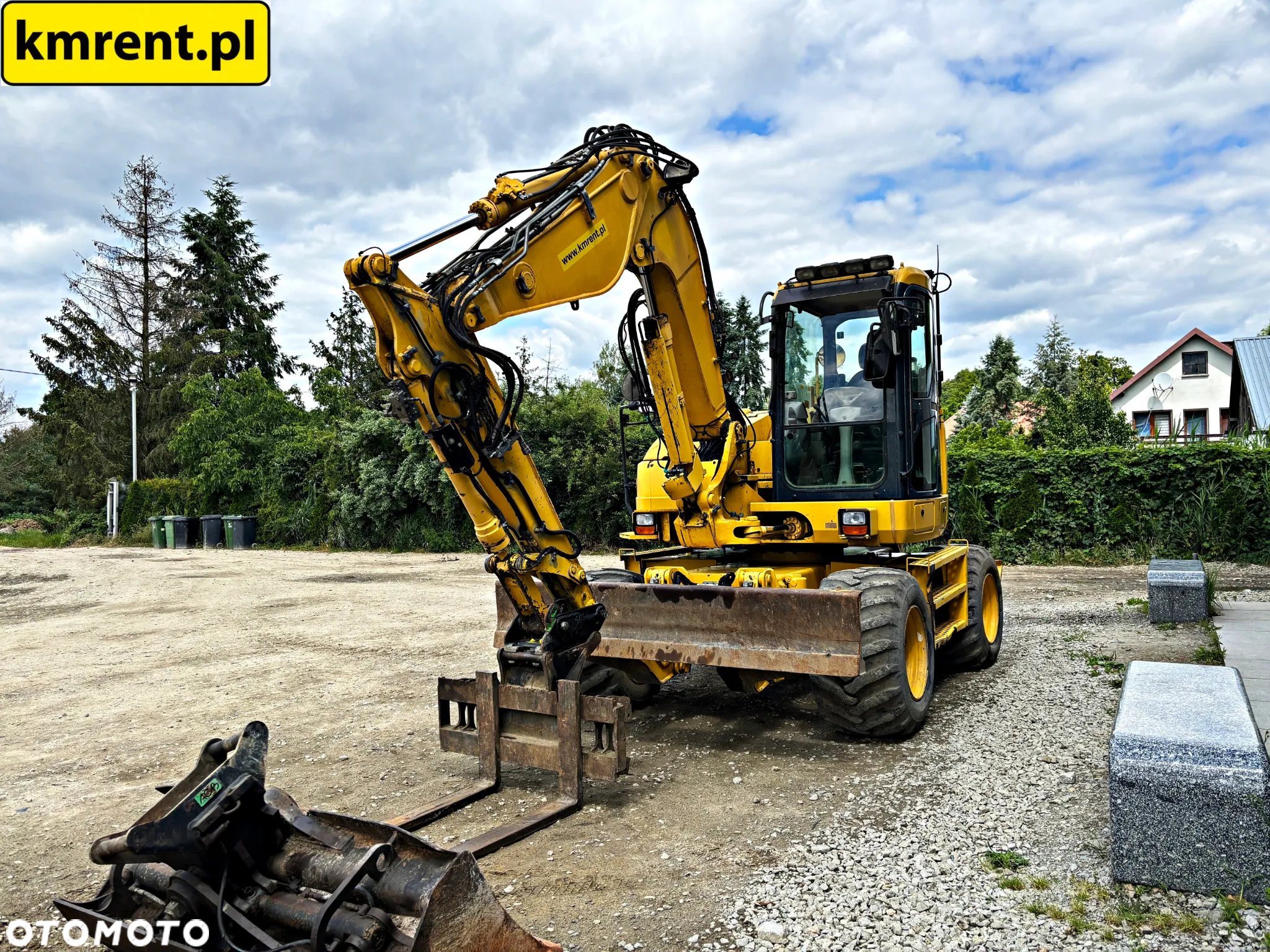 Komatsu PW 118 MR-8 KOPARKA KOŁOWA 2015R. | 110 CAT 312 313 , LIEBHER A 310 311 312 JCB JS 130 - 14