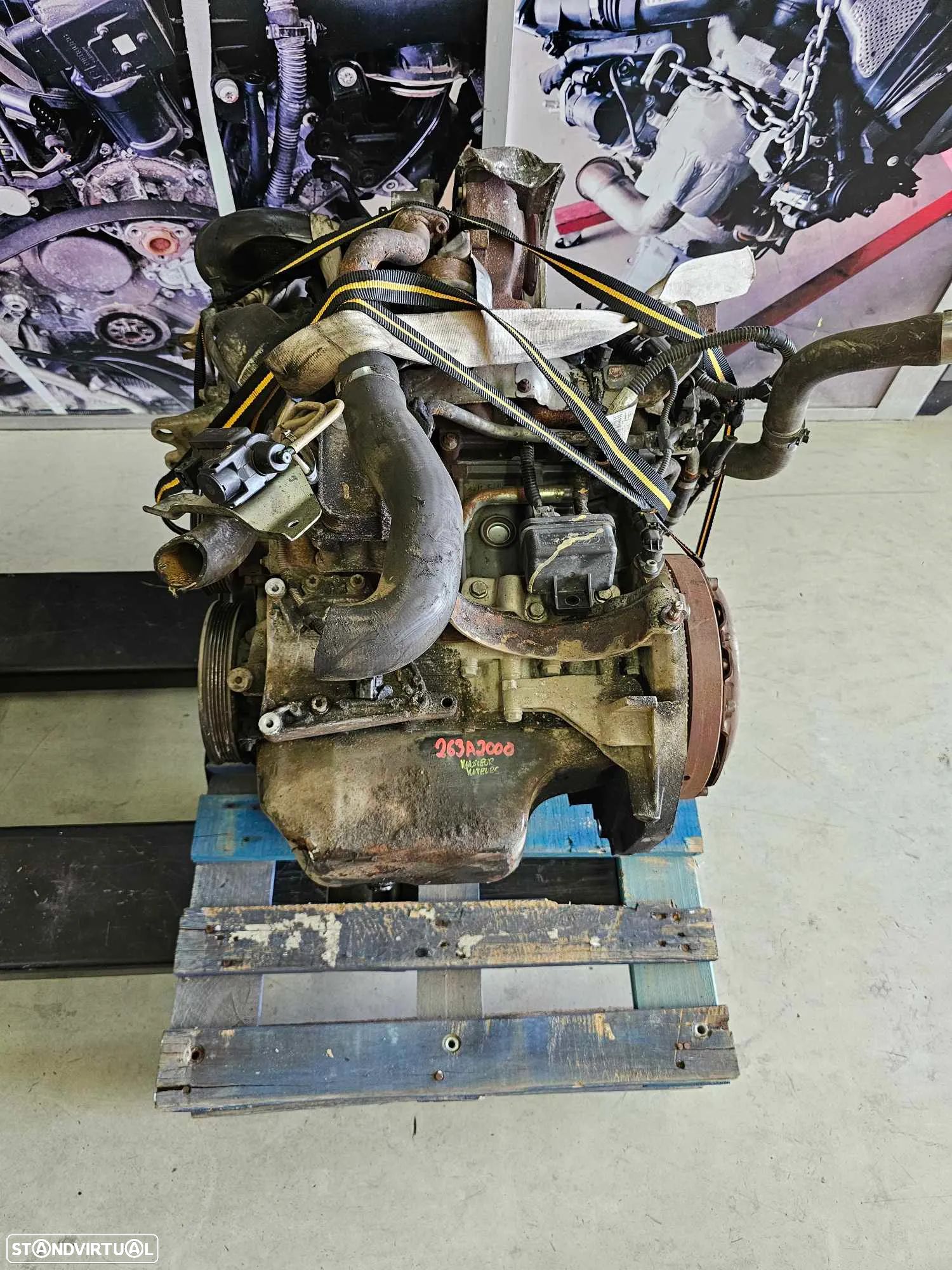 Motor Fiat Doblo 1.3 Multijet 2014 ref 263A2000 - 1