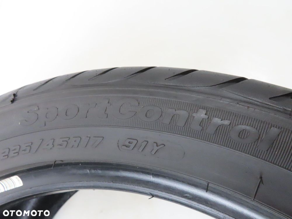 2x 225/45R17 OPONY LETNIE UŻYWANE Fulda SportControl 91Y - 4