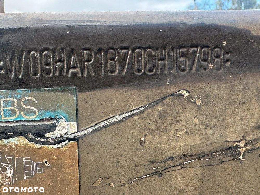 Huffermann HAR 1870 OCYNKOWANA PRZYCZEPA DO HAKOWCA. - 15