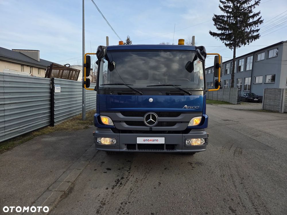 Mercedes-Benz ATEGO 1624 // PALFINGER PK12001 PILOT RADIOWY // 3 WYSUWY // HDS ŻURAW DŹWIG // 131.000km EURO 5 // MOŻLIWA ZMIANA ZABUDOWY - PRZEBUDOWA - 19