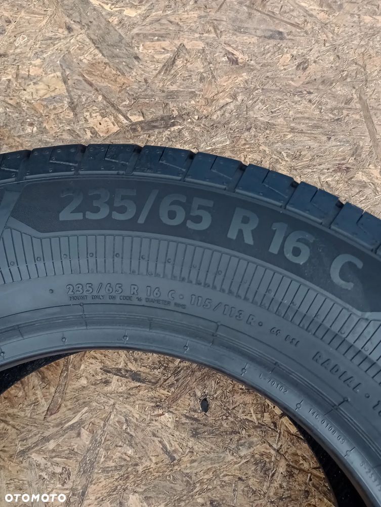 OPONY LETNIE WZMACNIANE 2x 235/65 R16C 115/113R CONTINENTAL VAN CONTACT ECO - 8