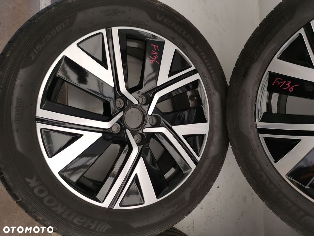 VOLKSWAGEN TOURAN VW KOLA FELGI ALUFELGI OPONY LATO 215/55R17 - 7