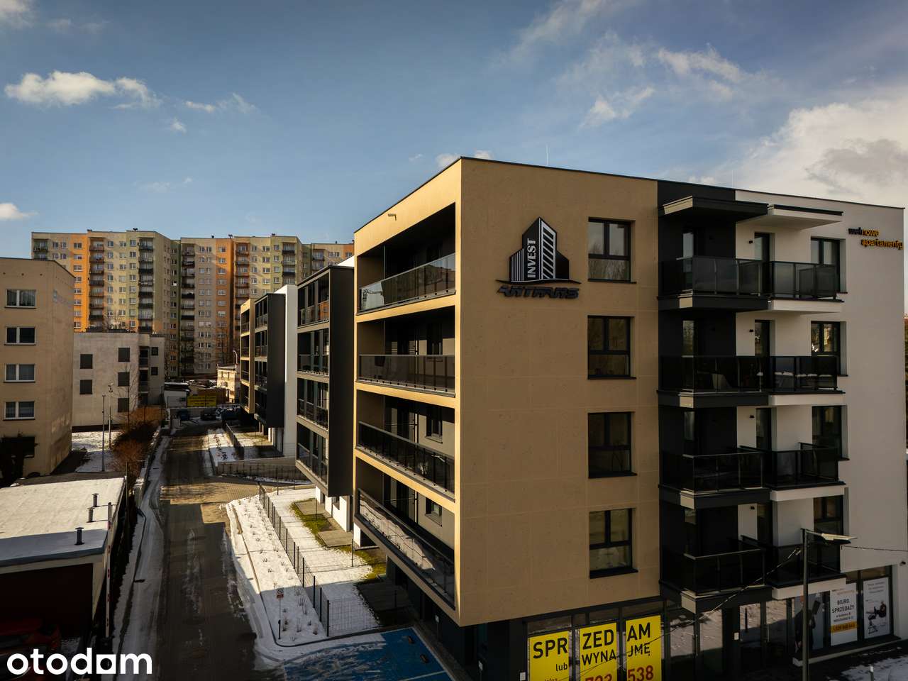 3-pokojowe mieszkanie 57m2 + balkon