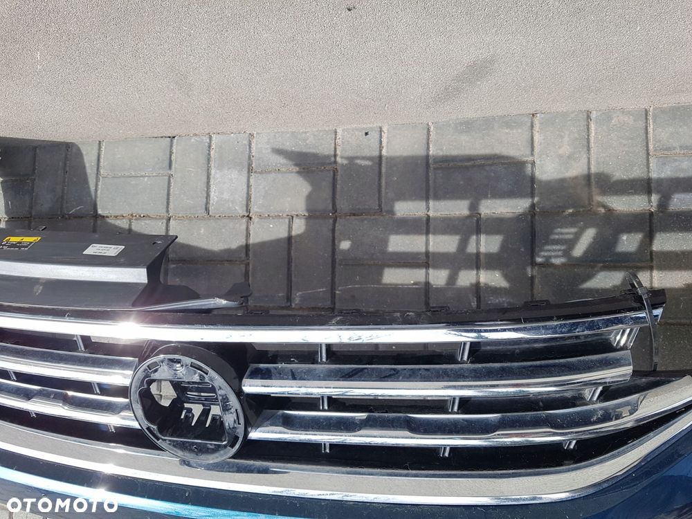 vw tiguan 20^ lift zderzak przód atrapa grill 5na807221c - 7
