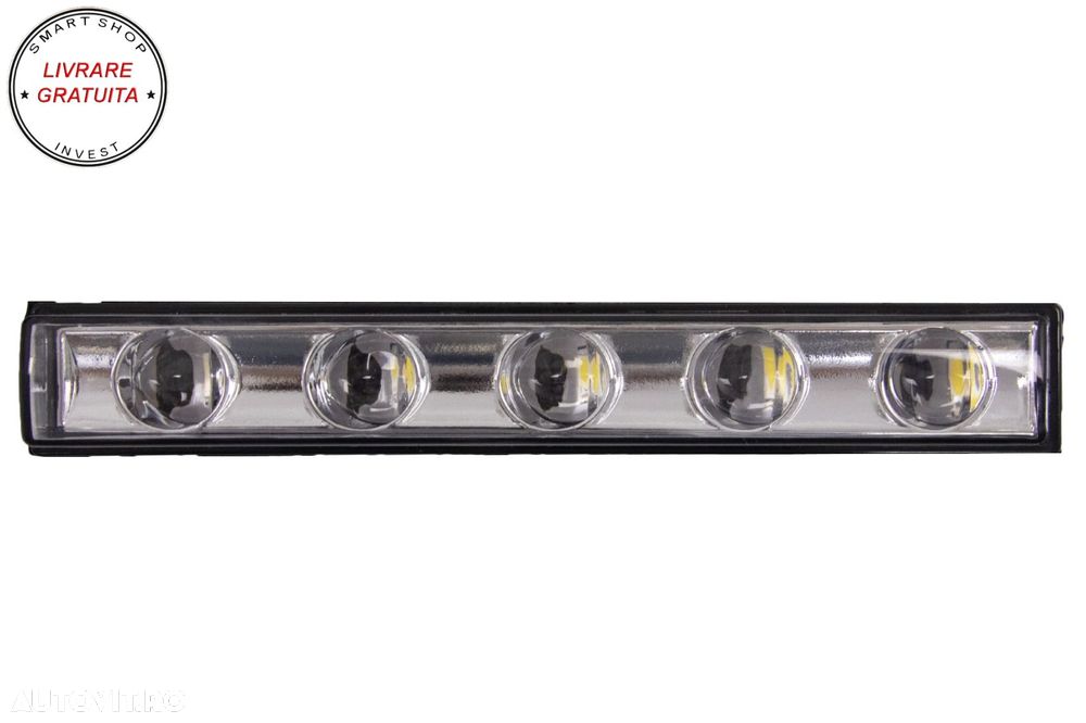 Lumini de zi dedicate LED DRL Crom Mercedes G-class W463 (1989-Up) G65 Design- livrare gratuita - 2