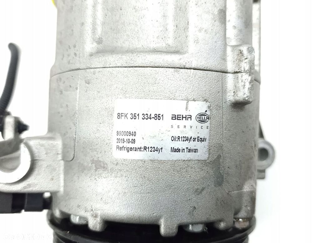 SPRĘŻARKA KLIMATYZACJI VOLVO V60 2.0 T 8FK351334851 - 3