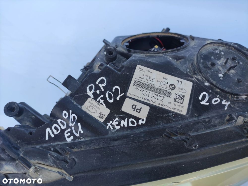LAMPA PRAWY PRZÓD PRZEDNIA BMW F01 F02 F04 XENON EUROPA 204 - 4