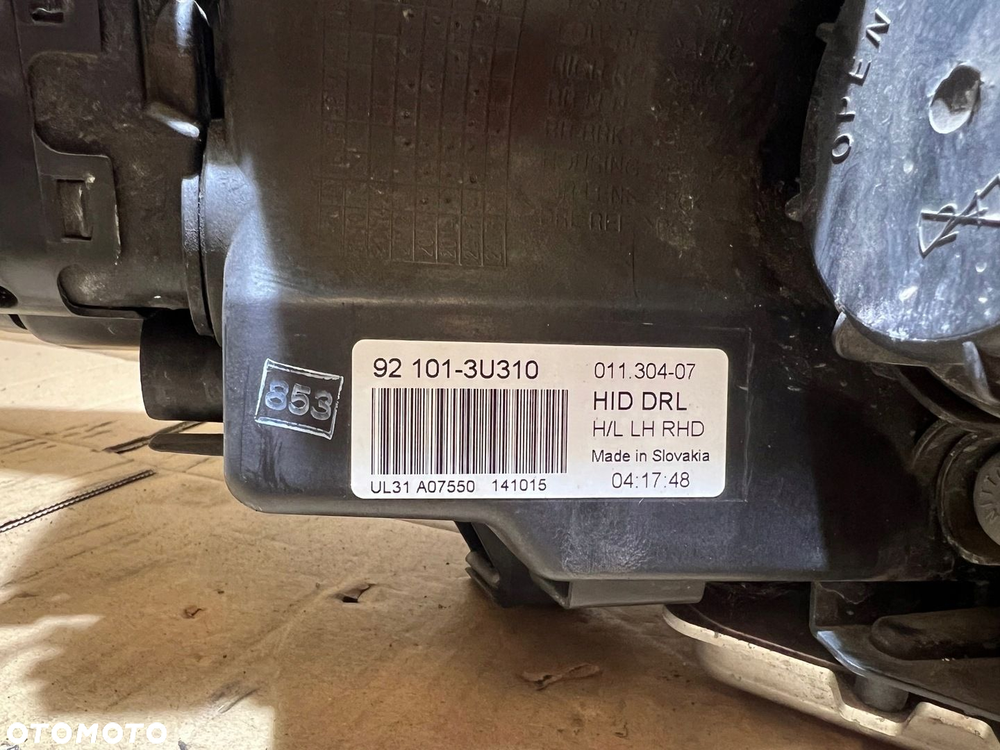 KIA SPORTAGE III 10-15r LAMPA LEWA PRZEDNIA LEWY PRZÓD 92101-3U310 - 6