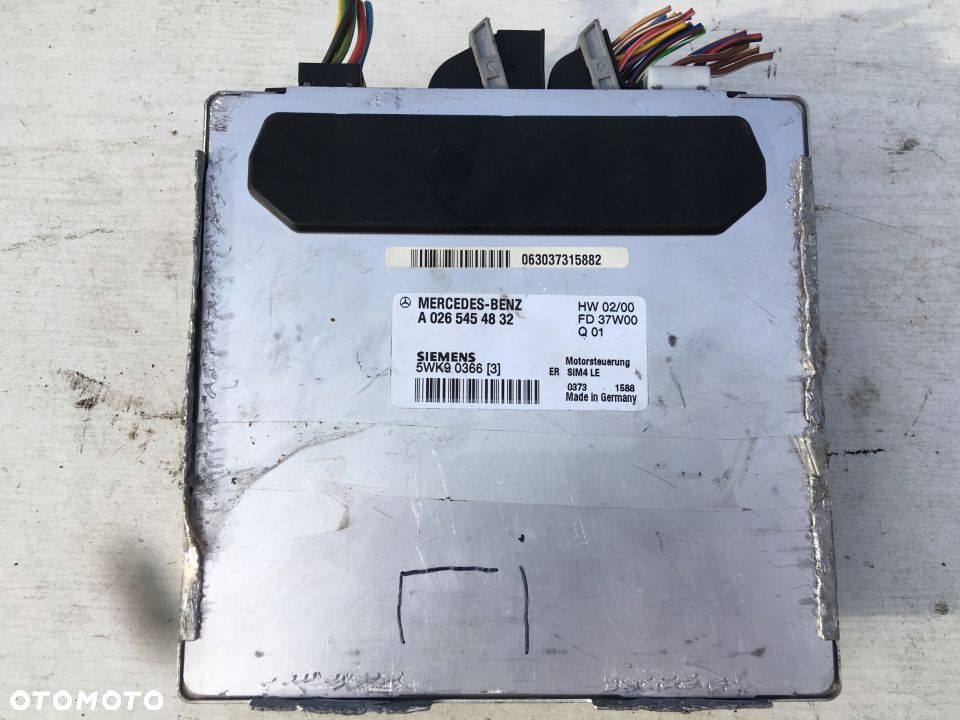 MERCEDES W208 W203 W211 2.0K KOMPUTER SILNIKA - 1