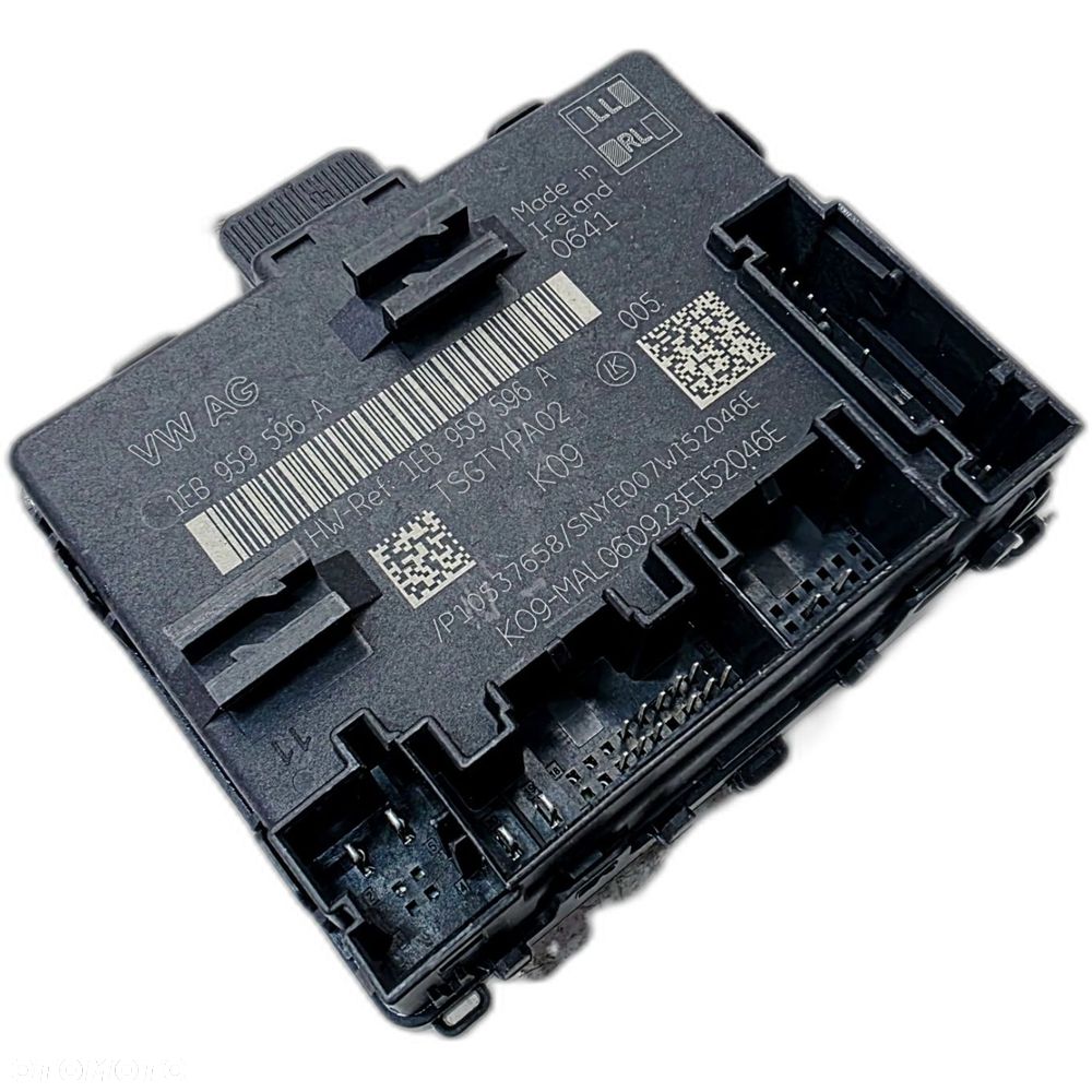 MODUŁ STEROWNIK DRZWI PRAWY TYŁ AUDI Q4 E-TRON 1EB959596A - 1