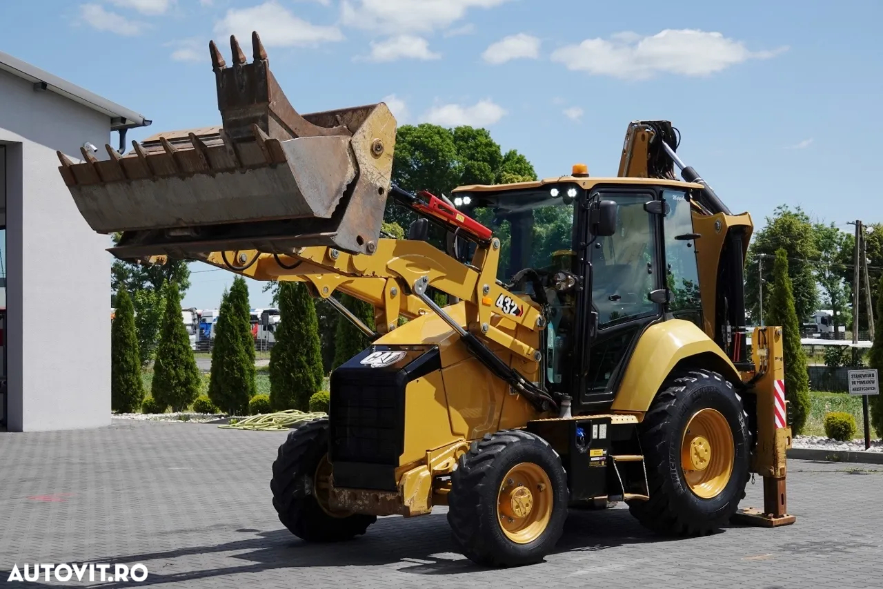 Cat 432 F / BULDOEXCAVATOR / 2020 / JOSTICK / 1.700 LUNI / SET CUPĂ - 3