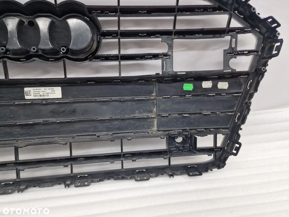 AUDI A6 C8 4K0 S-LINE 18- ATRAPA / GRILL PRZEDNI PRZÓD NA PDC , NR 4K0853651 / 4K0853653 / 4K0853651C , NR AUKCJI GL63 - 14