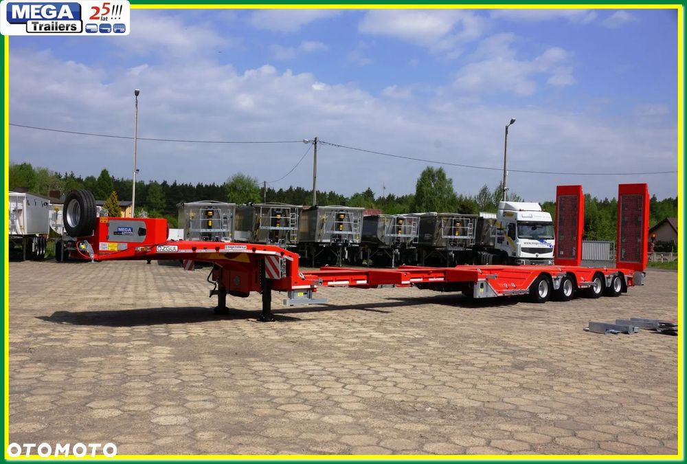 Mega Niskopodwoziowa 70 T DMC Kombajny, maszyny budowlane 18,60 m długości !!! - 41