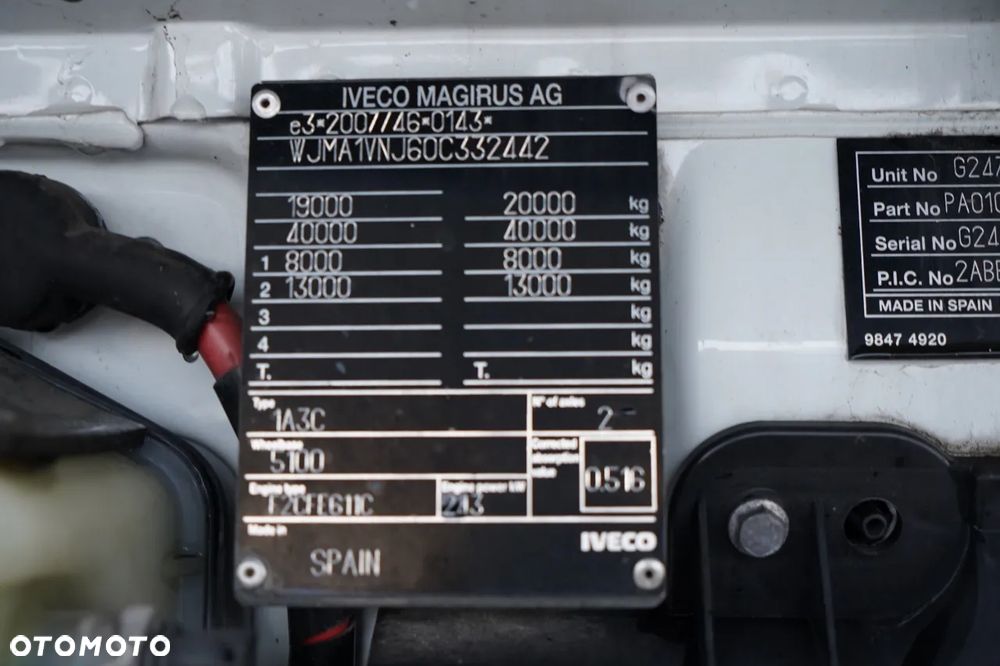 Iveco STRALIS 330 / SKRZYNIOWY- 7,4 M / 4 x 2 / EURO 6 - 36