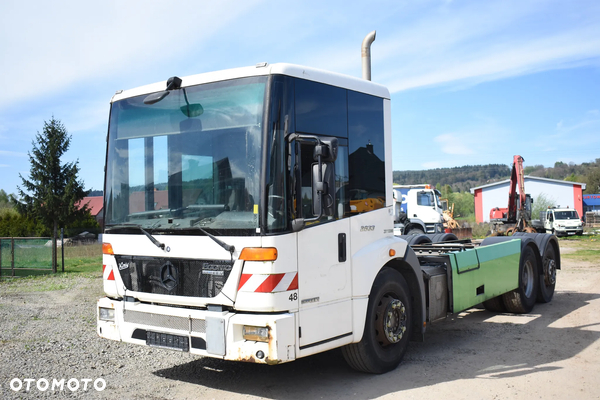 Mercedes-Benz Econic 2633 Euro 5 EEV Rama do zabudowy z Niemiec ! Oś skrętna ! Asenizacyjny Beczka Beczkowóz Hakowiec Remonter Śmieciarka Laweta Pomoc HDS Specjalny