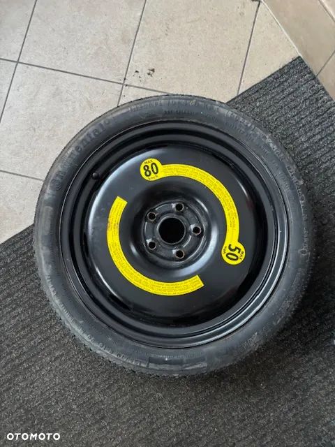 KOŁO DOJAZDOWE 125/70R16 125/70R18 A3 8P GOLF V VI LEON II PASSAT B6 1K0601027B 1K0601027F - 3