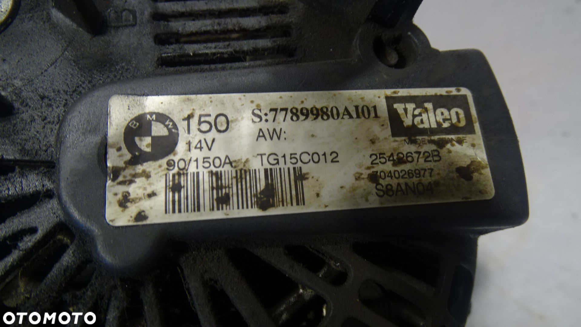 ALTERNATOR 150A BMW E46 7789980 - 5