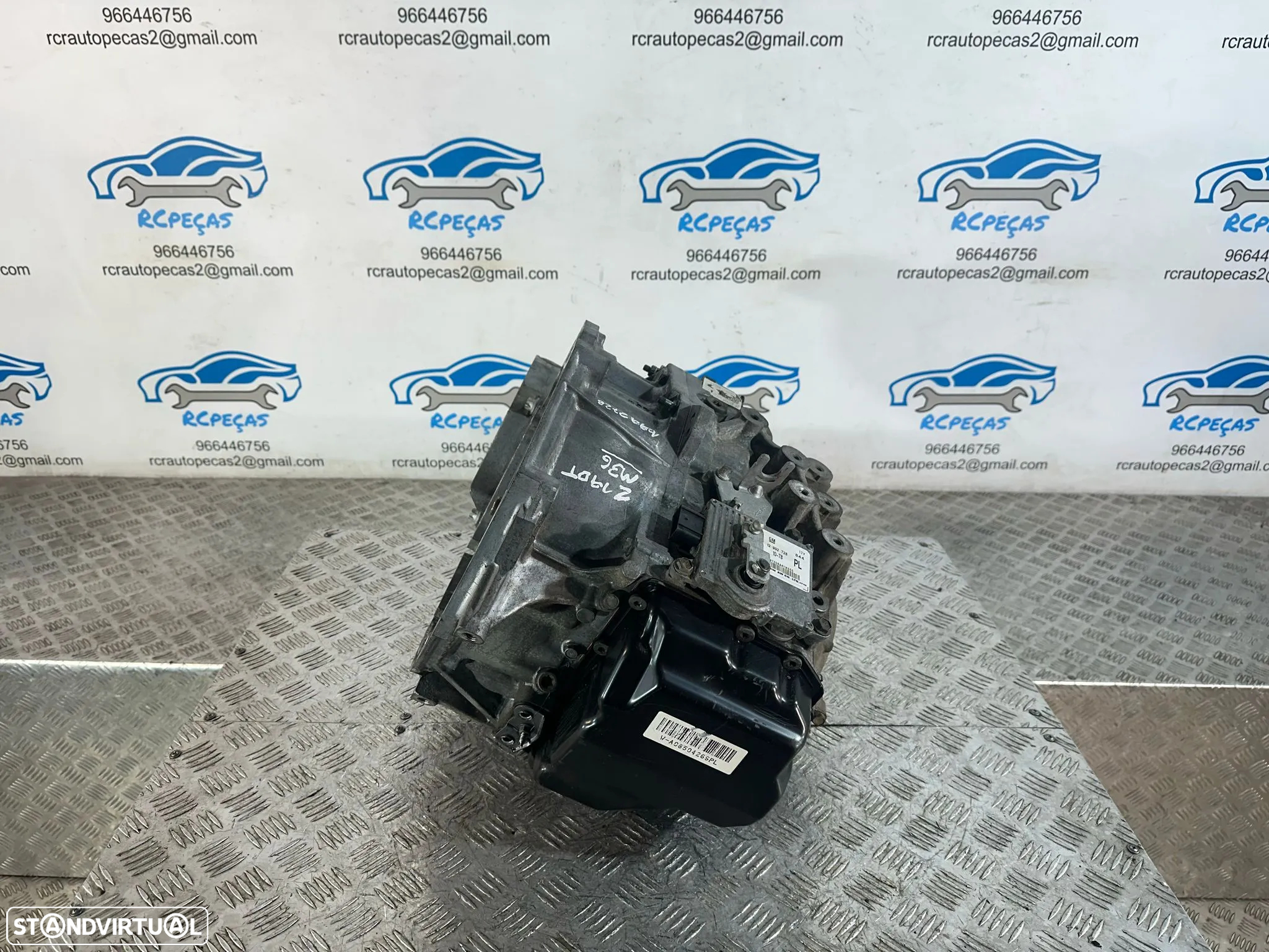 .Caixa 6 Velocidades Automática M75 Aisin TF-80SC AF40 PL 12992728 GM Saab 9-3 1.9 TID - 5
