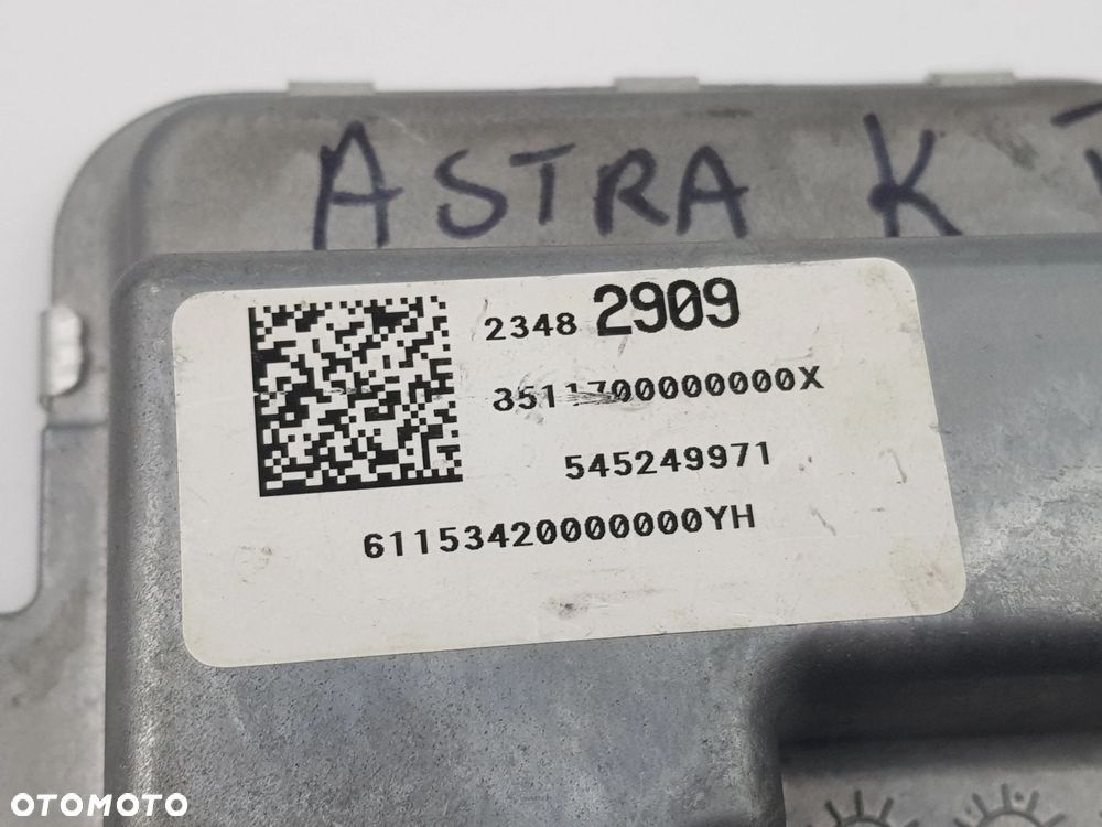 Moduł pompy paliwa Opel Astra K 1.6 CDTI 23482909 - 4