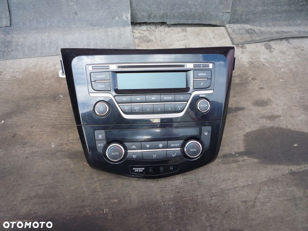 NISSAN QASHQAI II J11 PANEL NAWIEWU RADIO - 1