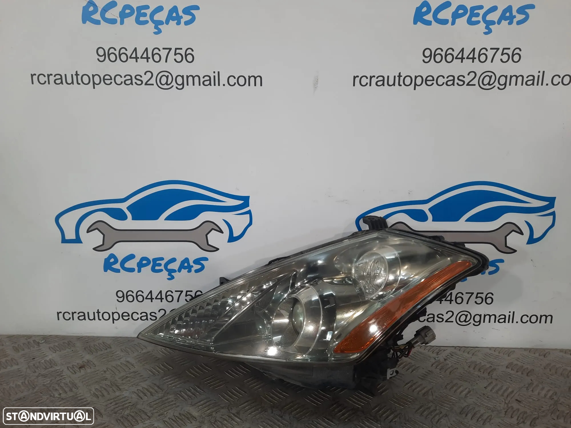 OTICA OTICAS XENON ESQUERDA DIREITA NISSAN MURANO I 1 MK1  Z50 OPTICA OPTICAS FAROL FAROIS ORIGINAIS ORIGINAL - 5