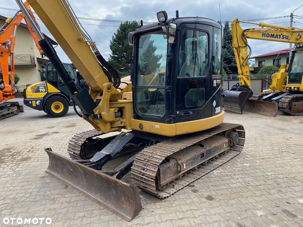 Caterpillar CAT 308D CR, 3700 MTH, 2 ŁYŻKI, KRÓTKI TYŁ, Z NIEMIEC, SUPER UTRZYMANA - 10