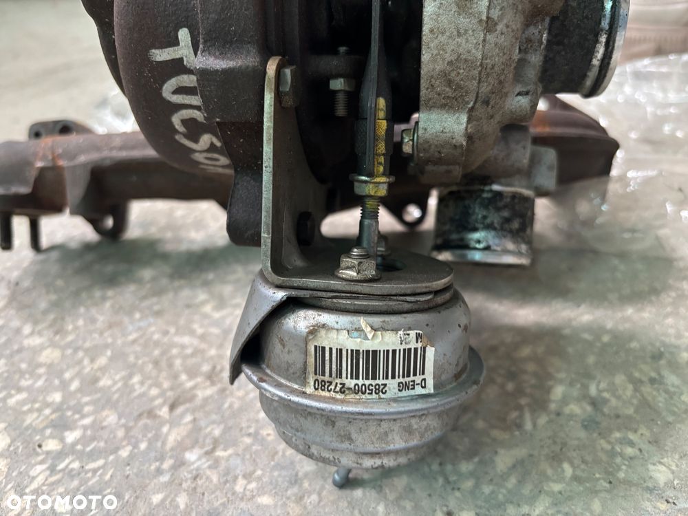 turbosprężarka z kolektorem wydechowym do samochodu Hyundai Tucson - 3