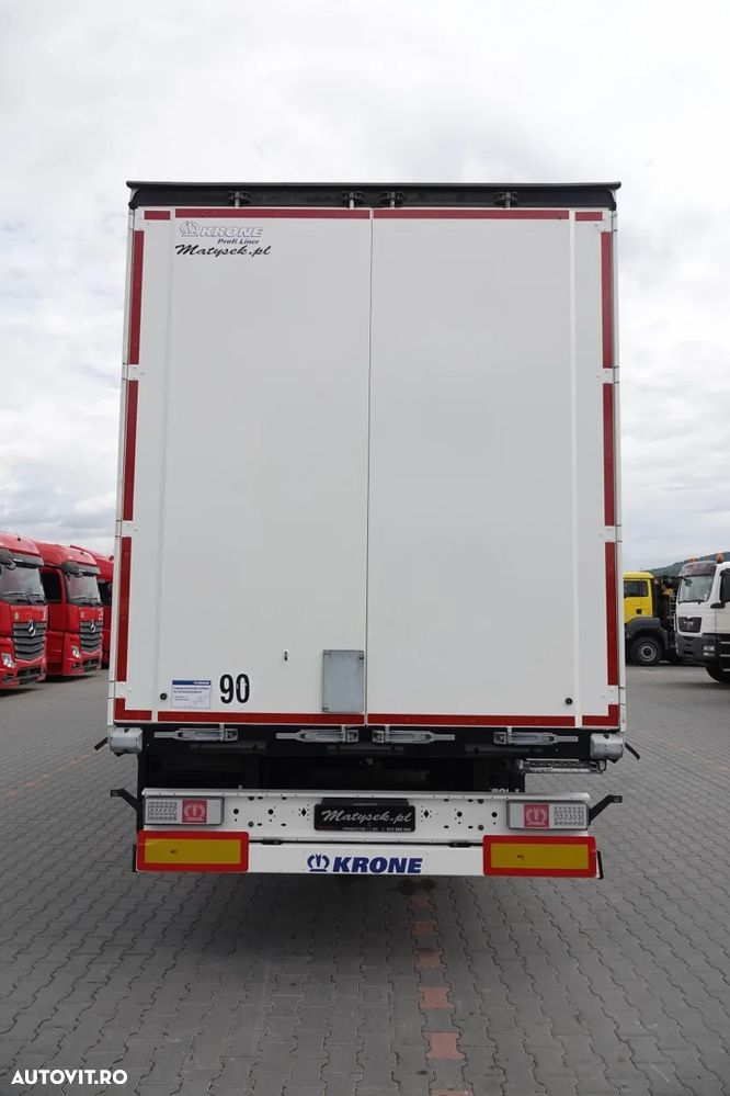 Krone CORTINĂ  STANDARD / 2 AXE RIDICATIVE / COȘ PENTRU PALEȚI / 40.000 KM / 2025 / - 5