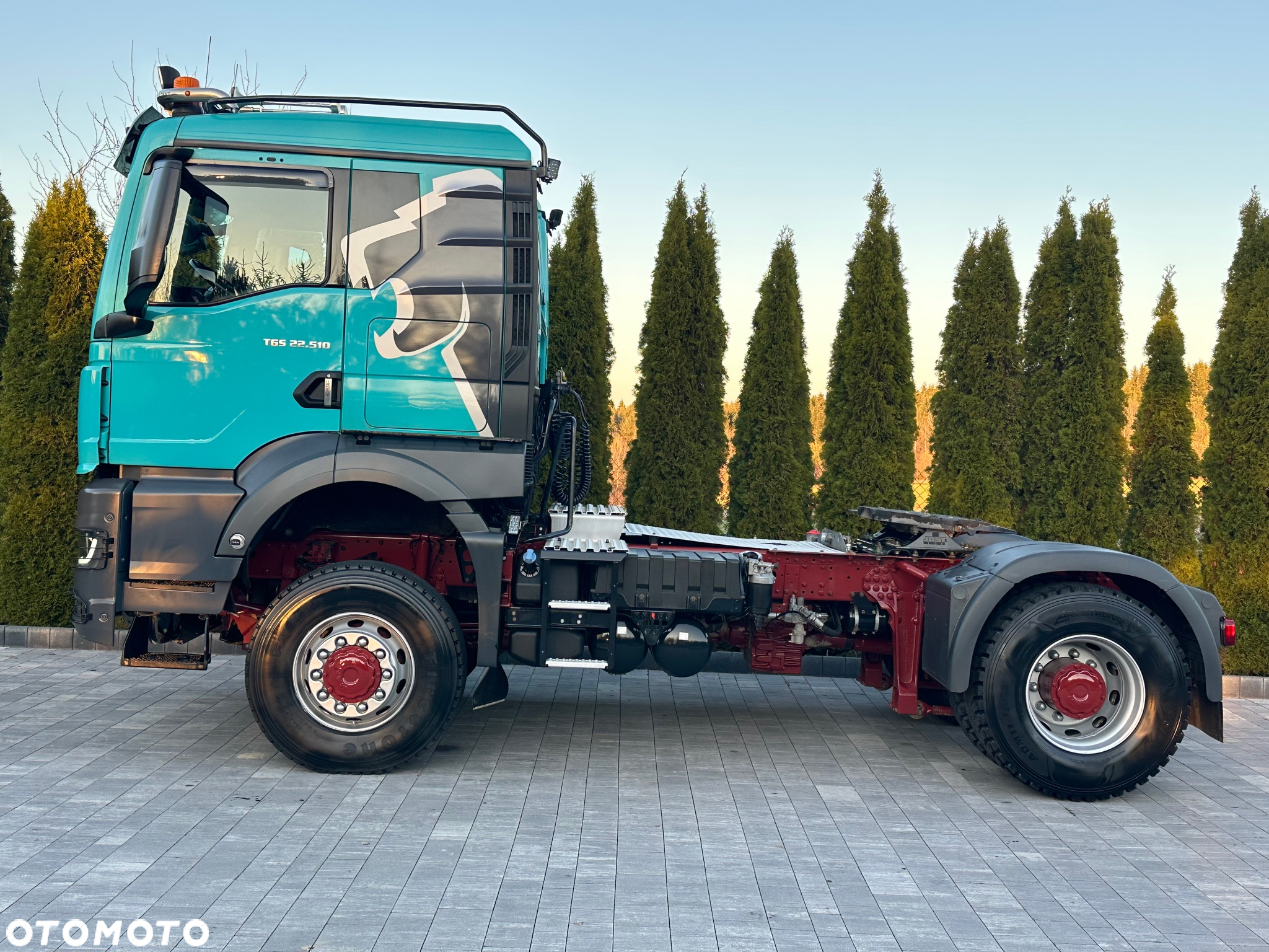 MAN / TGS / 18.510 / 4x4 / STAŁY NAPĘD + REDUKTOR  / ALLROAD / - 19