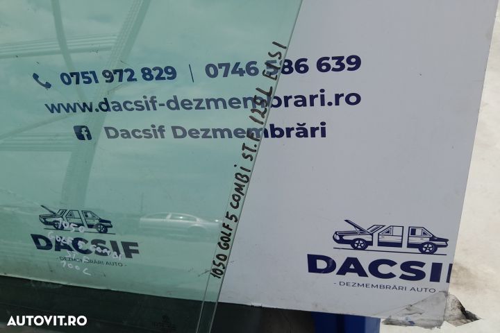 Geam usa fata stanga 43R-004583 43R-004583 Volkswagen VW Golf 5 [2003 - 2