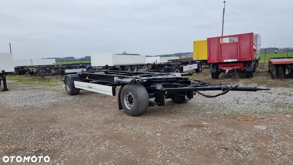 Krone 14.500zł netto PRZYCZEPA KRONE BDF JUMBO OPONY R19.5 OSIE BPW ECO PLUS ST.bdb - 3