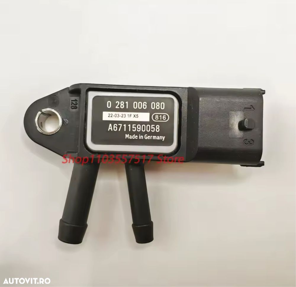 Senzor Presiune Diferentiala Filtru Particule DPF Evacuare Ssangyong - 2