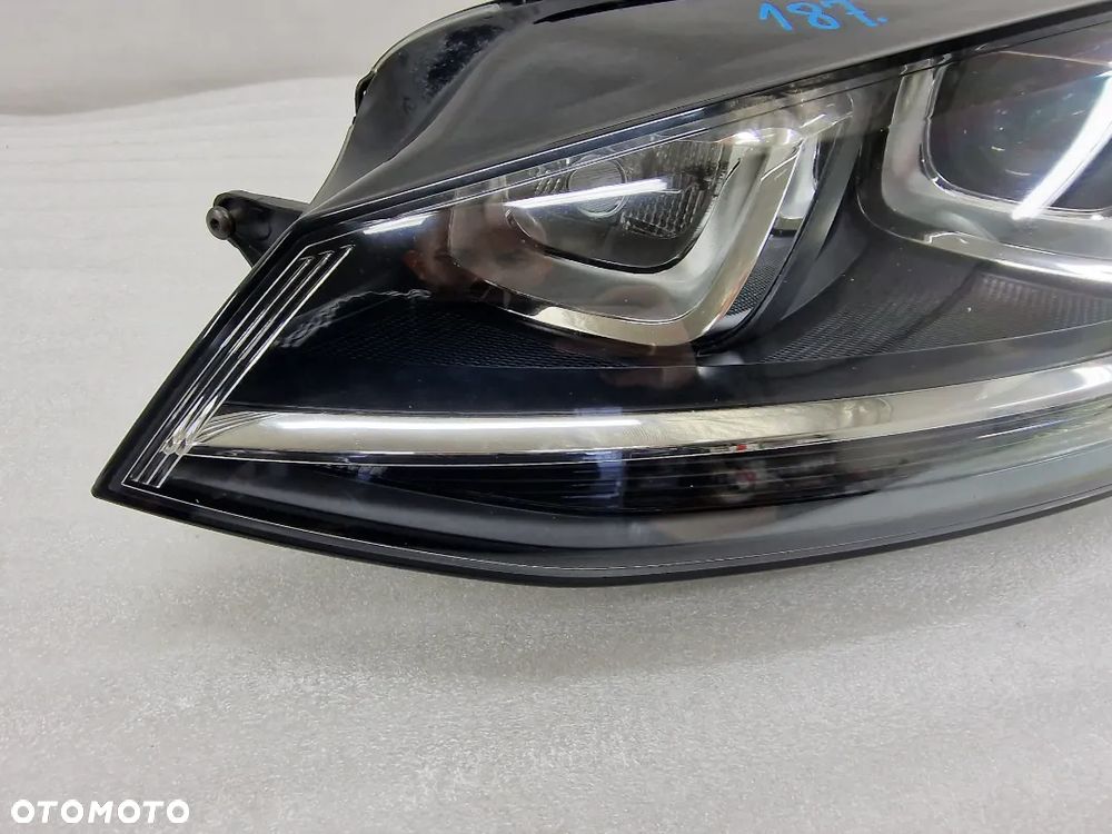 VW GOLF VII 12- BI-XENON BIXENON BI XENON NIESKRĘTNY LEWA LAMPA PRZEDNIA PRZÓD , NR 5G1941031 , NR AUKCJI LL187 - 3