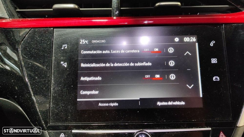 TELA/ECRÃ MULTIFUNÇÕES OPEL CORSA F EDITION - 9