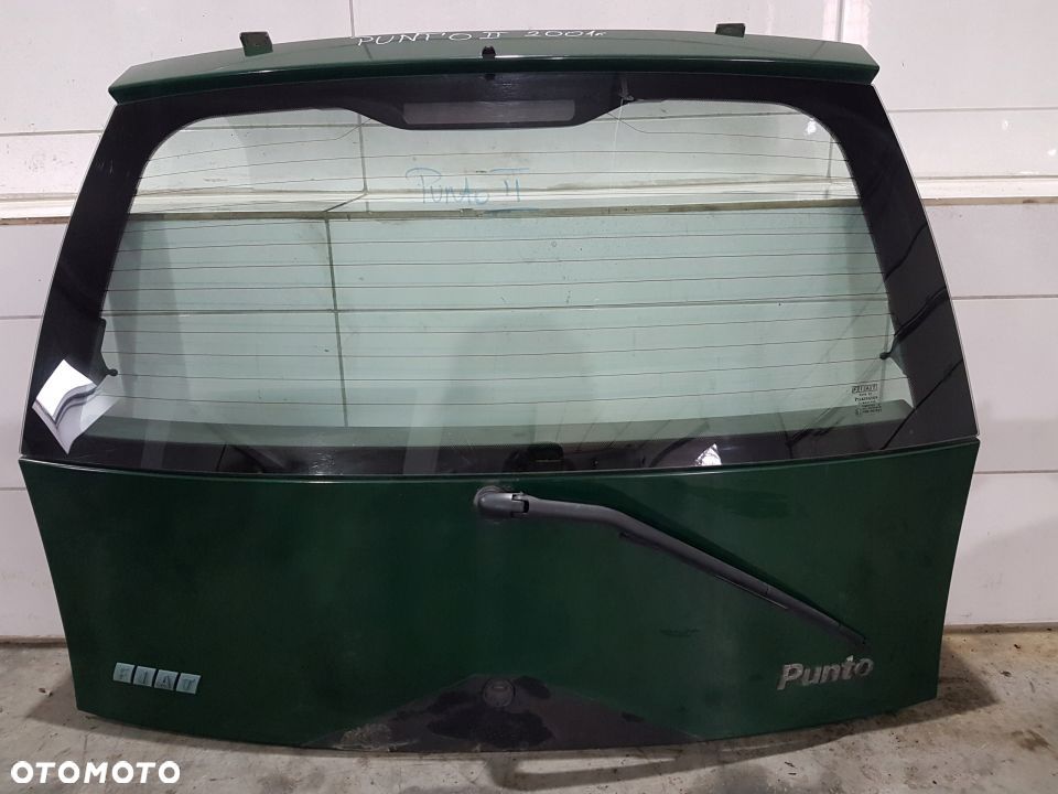 Klapa bagażnika tył z szybą Fiat Punto II 2 3D - 1