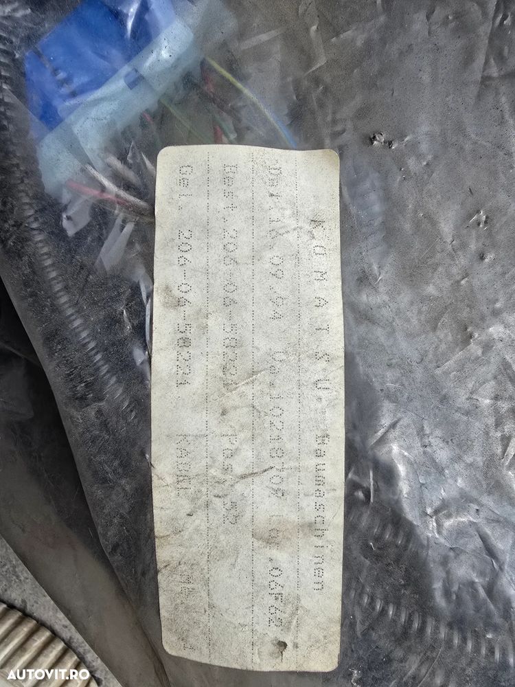 Cablaj Original Komatsu 206-06-58224 - Set Complet OEM Nou - Serie Dash 7/8 PC200-PC290 - 3