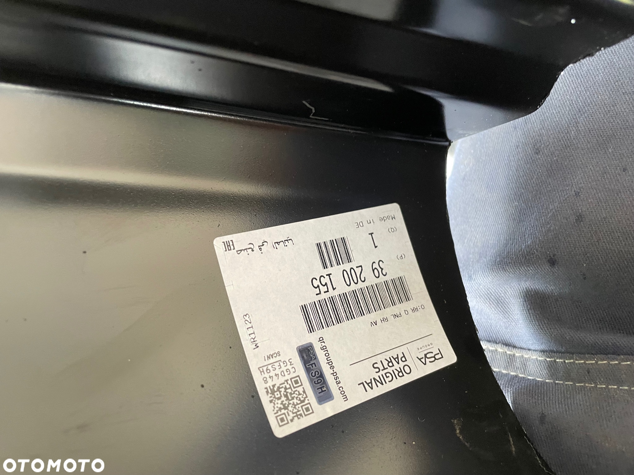 BŁOTNIK TYŁ PRAWE POSZYCIE TYŁ PRAWE OPEL ZAFIRA C 39200155 - 15