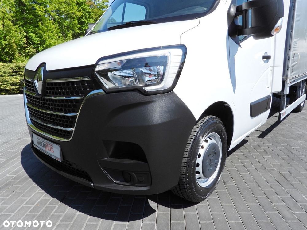 Renault MASTER  PLANDEKA 10 PALET WEBASTO TEMPOMAT LEDY PNEUMATYKA KLIMATYZACJA  165KM - 19