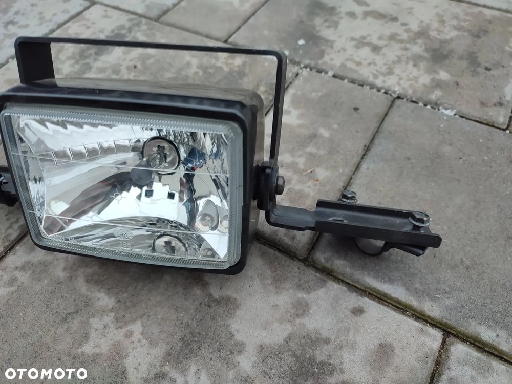 Lampa przód, reflektor, halogen motocyklowy, stelaż halogenu - 3
