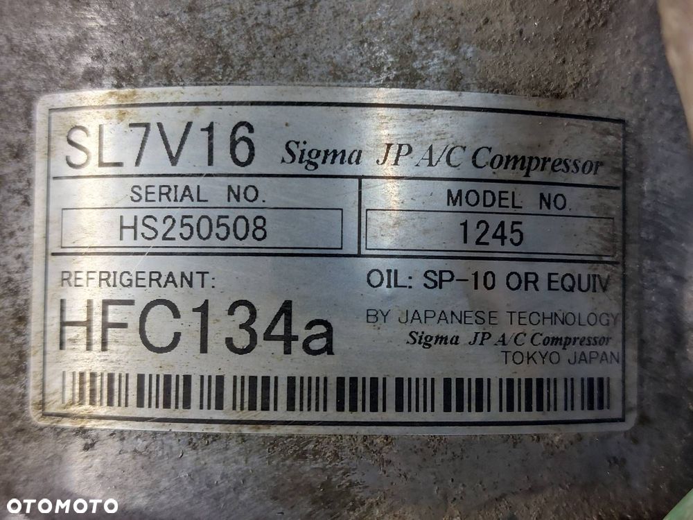 SPRĘŻARKA KOMPRESOR KLIMATYZACJI GALAXY MK1 LIFT 1.9 TDI SHARAN ALHAMBRA - 4