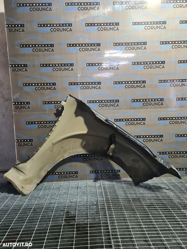 Aripa Stanga Fata Nissan Navara 2006 - 2010 4 Usi NEGRU D40 (833) - 3