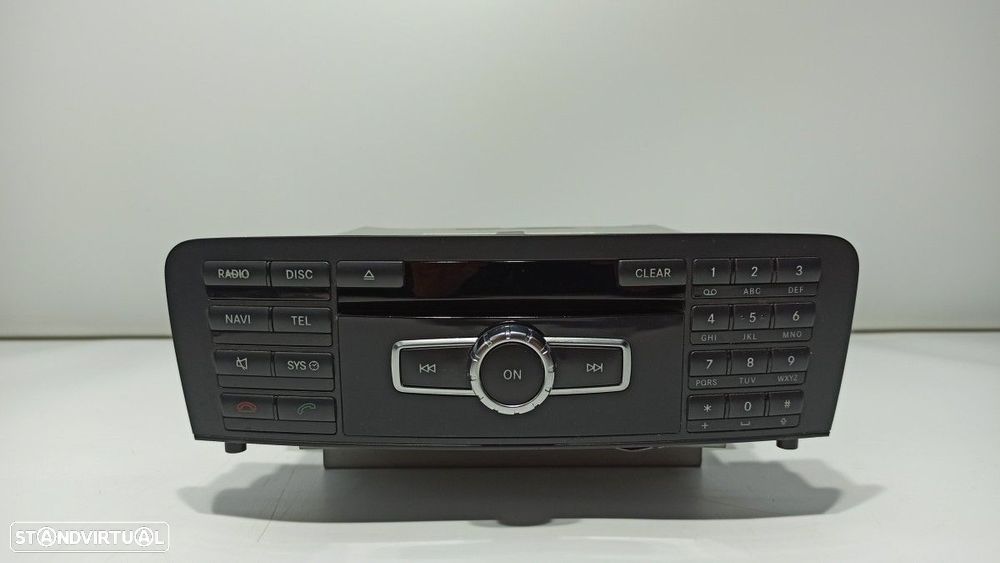 SISTEMA AUDIO / RADIO CD MERCEDES CLASE B (W246) B 180 CDI BE (246.200) - 1