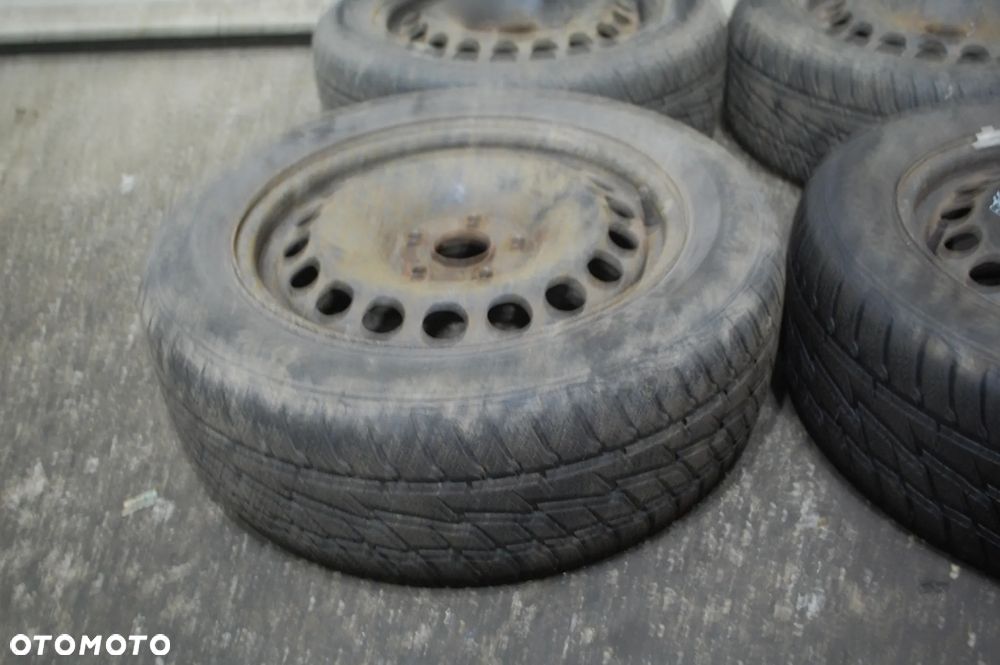 KOŁA FELGI STALOWE + OPONY ZIMOWE 2018R. 5X112 ET41 6.5J 205/55R16 VW PASSAT B5 LIFT AUDI A3 SKODA SEAT - 6